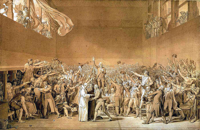 Serment du Jeu de paume, 20 juin 1789, Paris