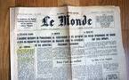 Grève du journal « Le Monde »