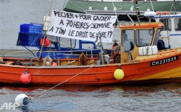 La colère des pêcheurs continue