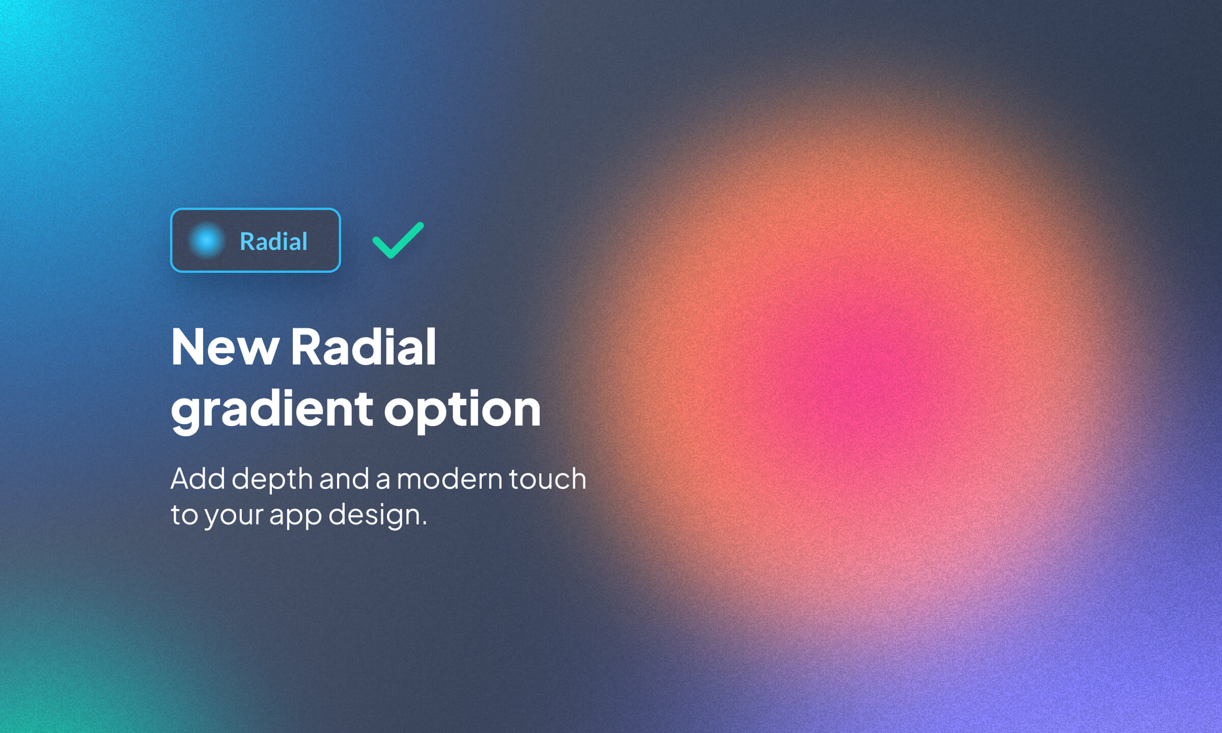 Les dégradés radiaux débarquent sur GoodBarber !
