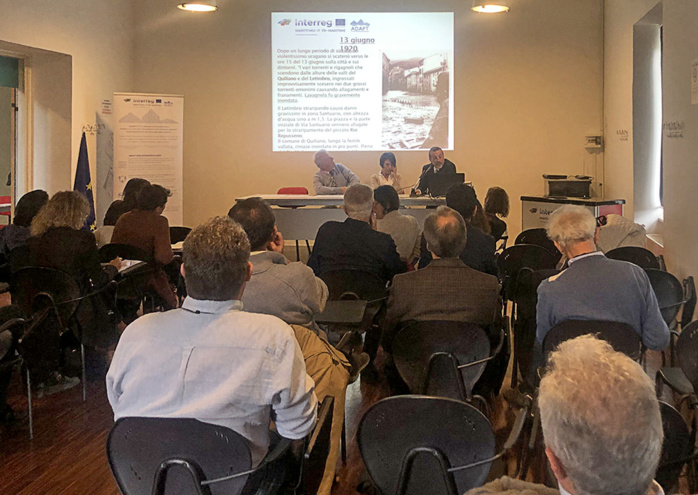 6e comité de pilotage et workshop du projet ADAPT à Savone les 17 et 18 octobre 2019