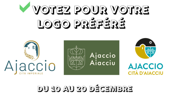 La Ville d'Ajaccio présente son nouveau logotype La Ville d'Ajaccio présente son nouveau logotype