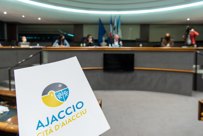 La Ville d'Ajaccio présente son nouveau logotype