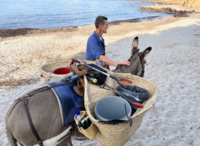 Sébastien Ziller s'assure toujours du bien être de l'animal durant ses opérations. Sébastien Ziller s'assure toujours du bien être de l'animal durant ses opérations.