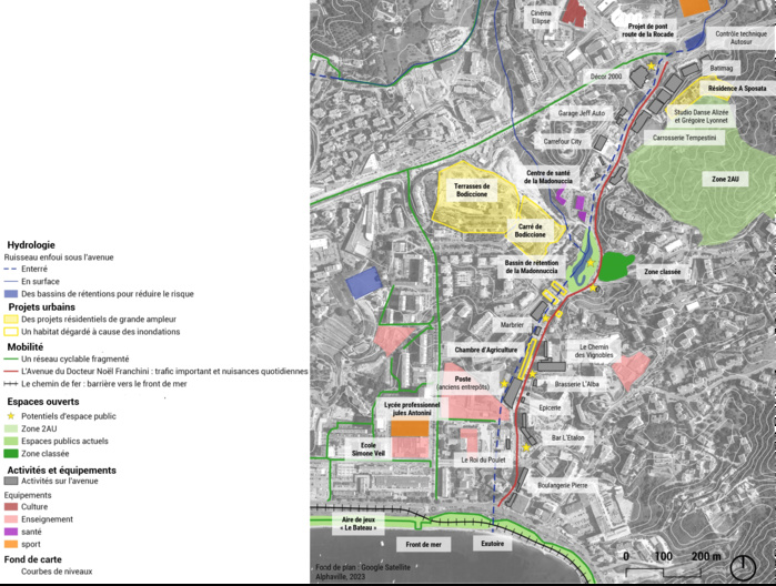 Cartes des deux balades réalisées
