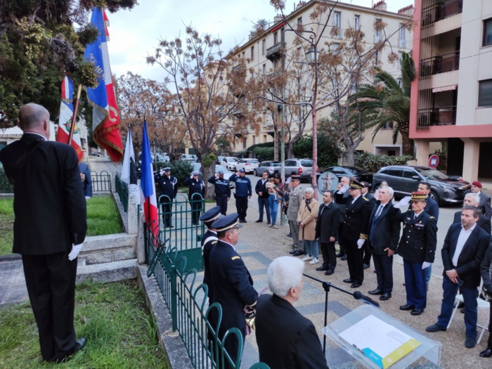 Cérémonie d’hommage pour les 80 ans de la mort de Fred Scamaroni