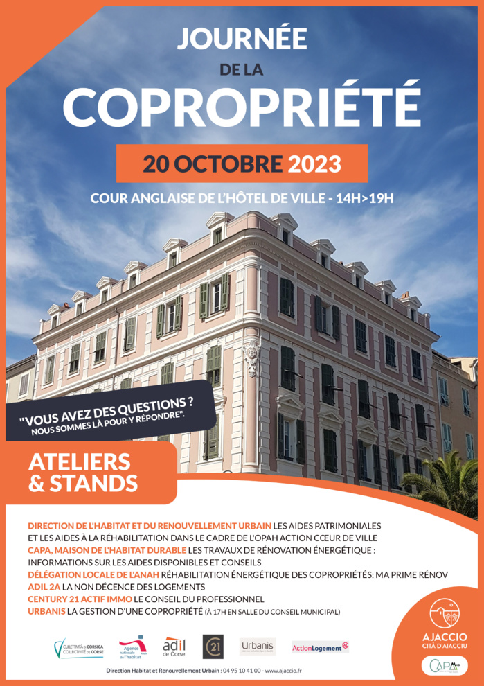 Journée de la copropriété vendredi 20 octobre 