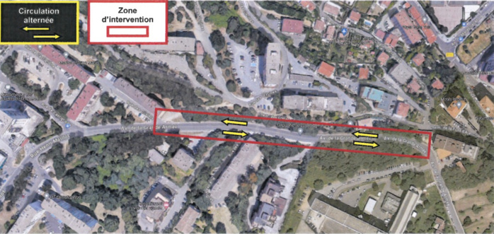 Travaux avenue de la Grande Armée Travaux avenue de la Grande Armée