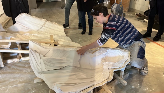 La statue du 1er Consul bientôt reproduite dans un atelier parisien