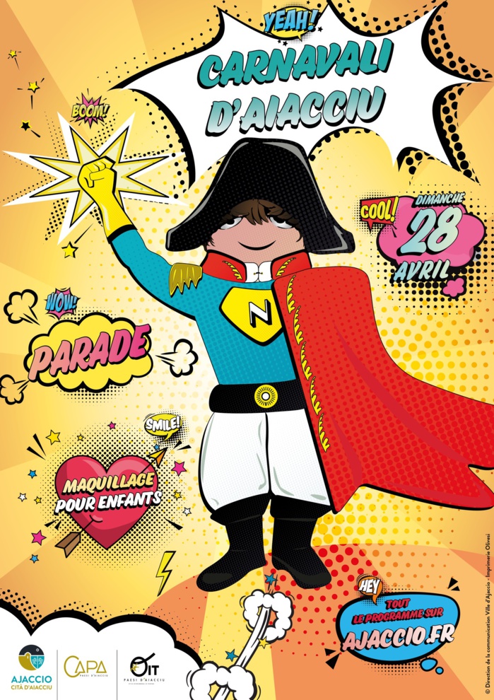 Carnavali d'Aiacciu 2024 : Dimanche 28 avril