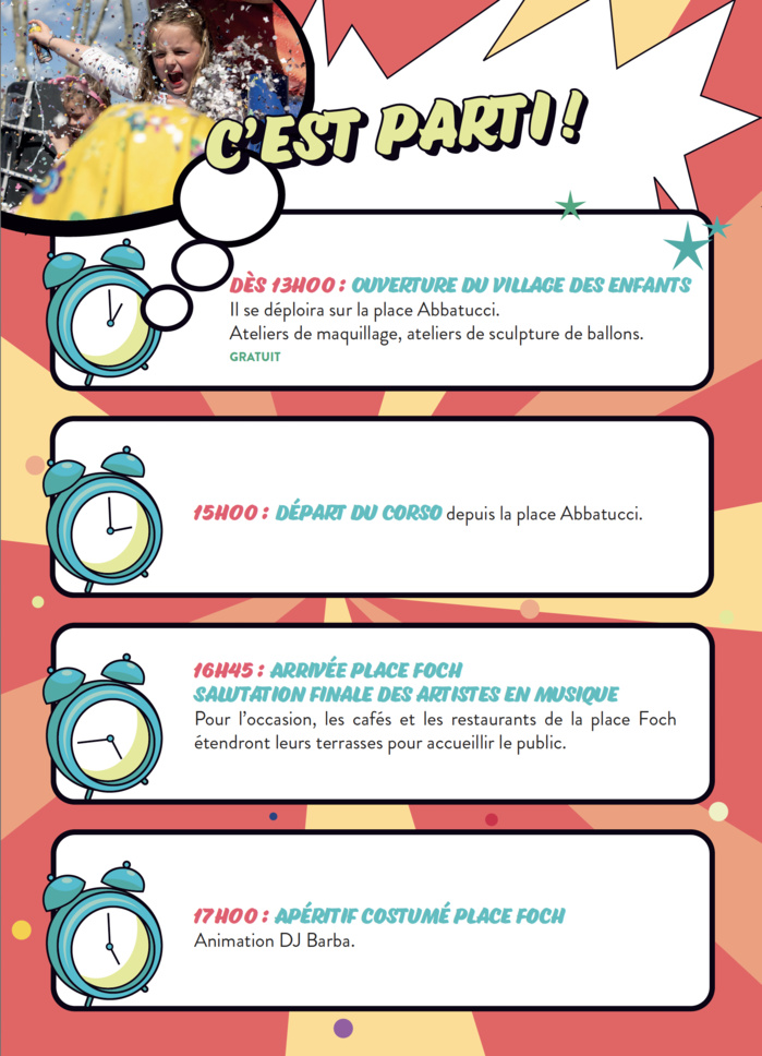 Carnavali d'Aiacciu 2024 : Dimanche 28 avril