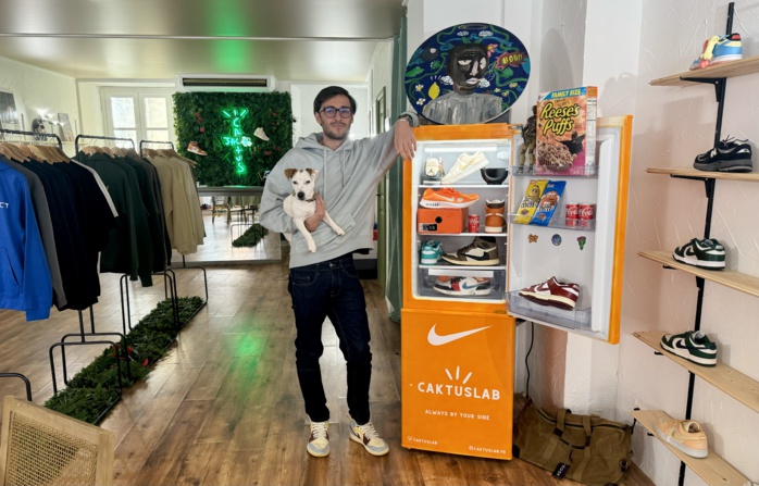 Lisandru Gorguillo, gérant de la boutique Caktus Lab. Lisandru Gorguillo, gérant de la boutique Caktus Lab.