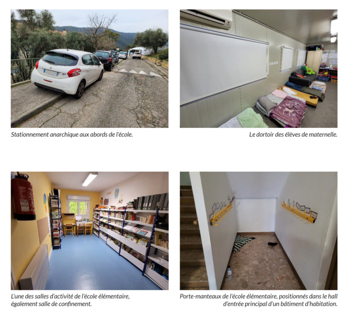 La sécurité des élèves plaide pour une fermeture de l'école de Castelluccio