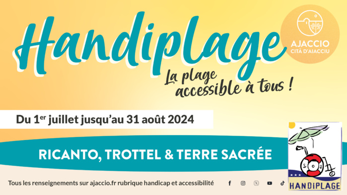 Saison handiplage 2024 Modification planning du 25 au 30 aout 2024