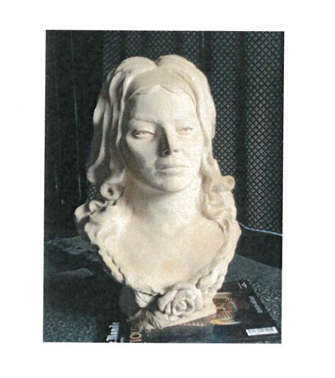 Buste d’Annonciade Bonardi de 1963 par Pierre Bonardi.