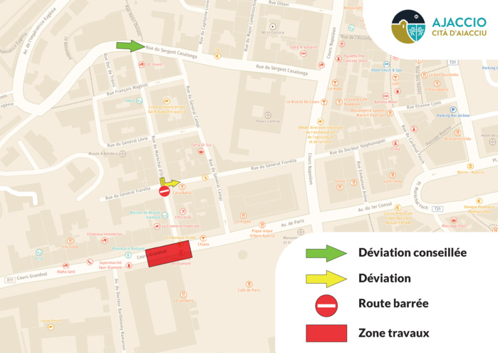 Requalification de la place du Diamant et son parking : règlementation de la circulation Requalification de la place du Diamant et son parking : règlementation de la circulation