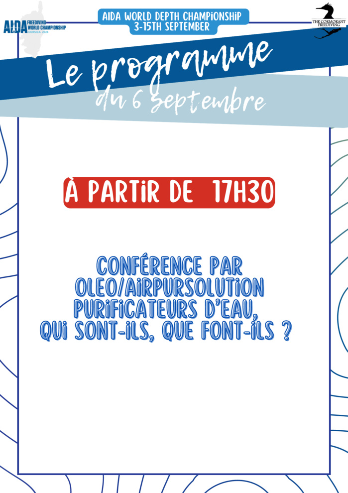 Ajaccio accueille le 33rd AIDA Freediving world championship Ajaccio accueille le 33rd AIDA Freediving world championship