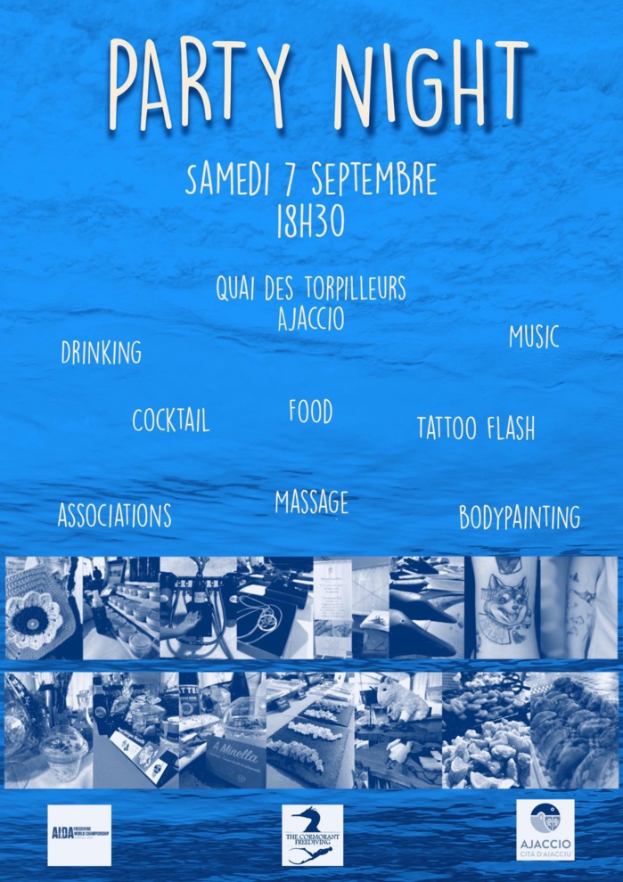 Ajaccio accueille le 33rd AIDA Freediving world championship Ajaccio accueille le 33rd AIDA Freediving world championship