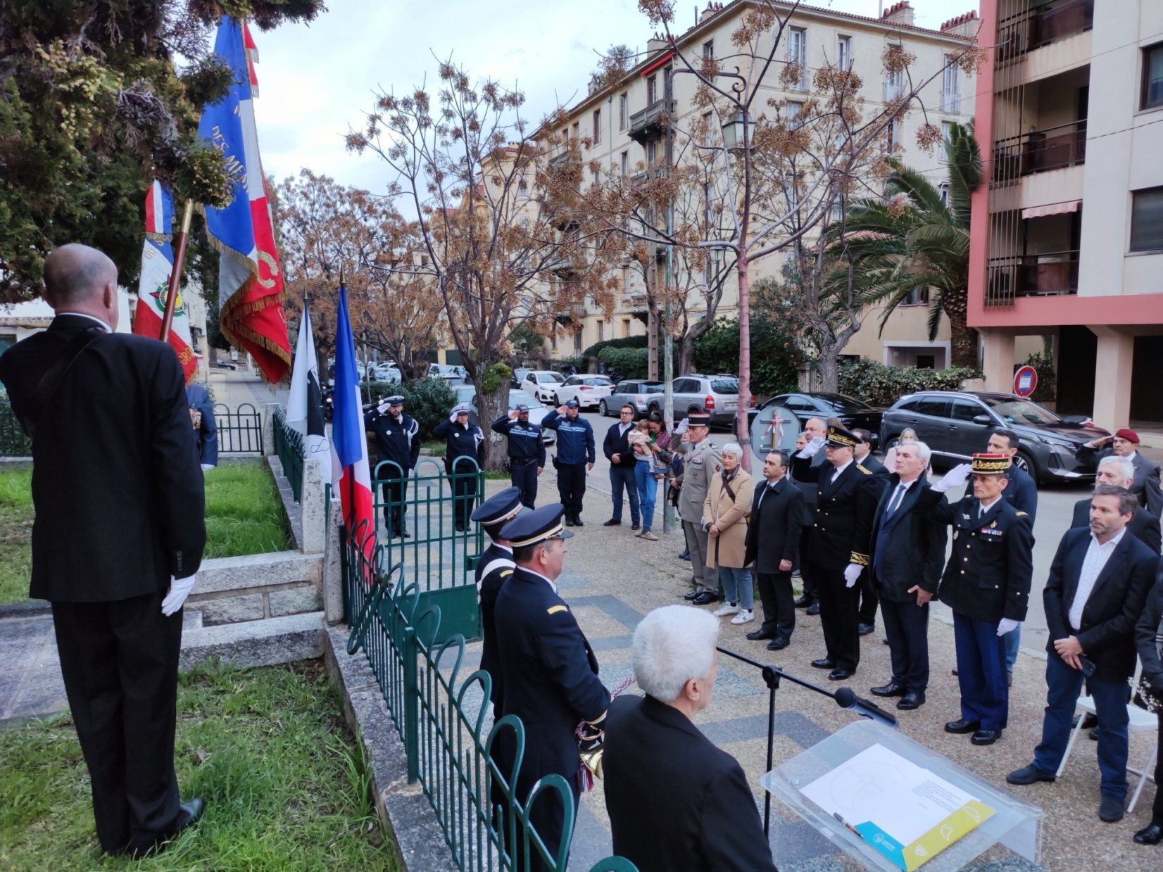 Cérémonie d’hommage pour les 80 ans de la mort de Fred Scamaroni