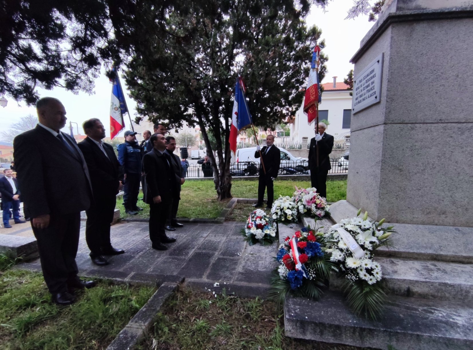 Cérémonie d’hommage pour les 80 ans de la mort de Fred Scamaroni
