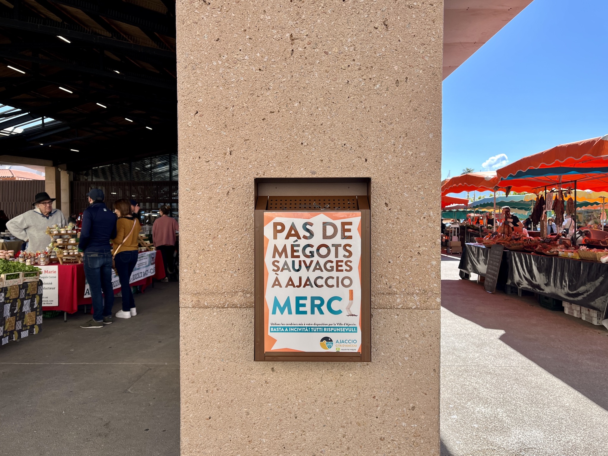 La Ville d’Ajaccio fait la chasse aux mégots de cigarettes