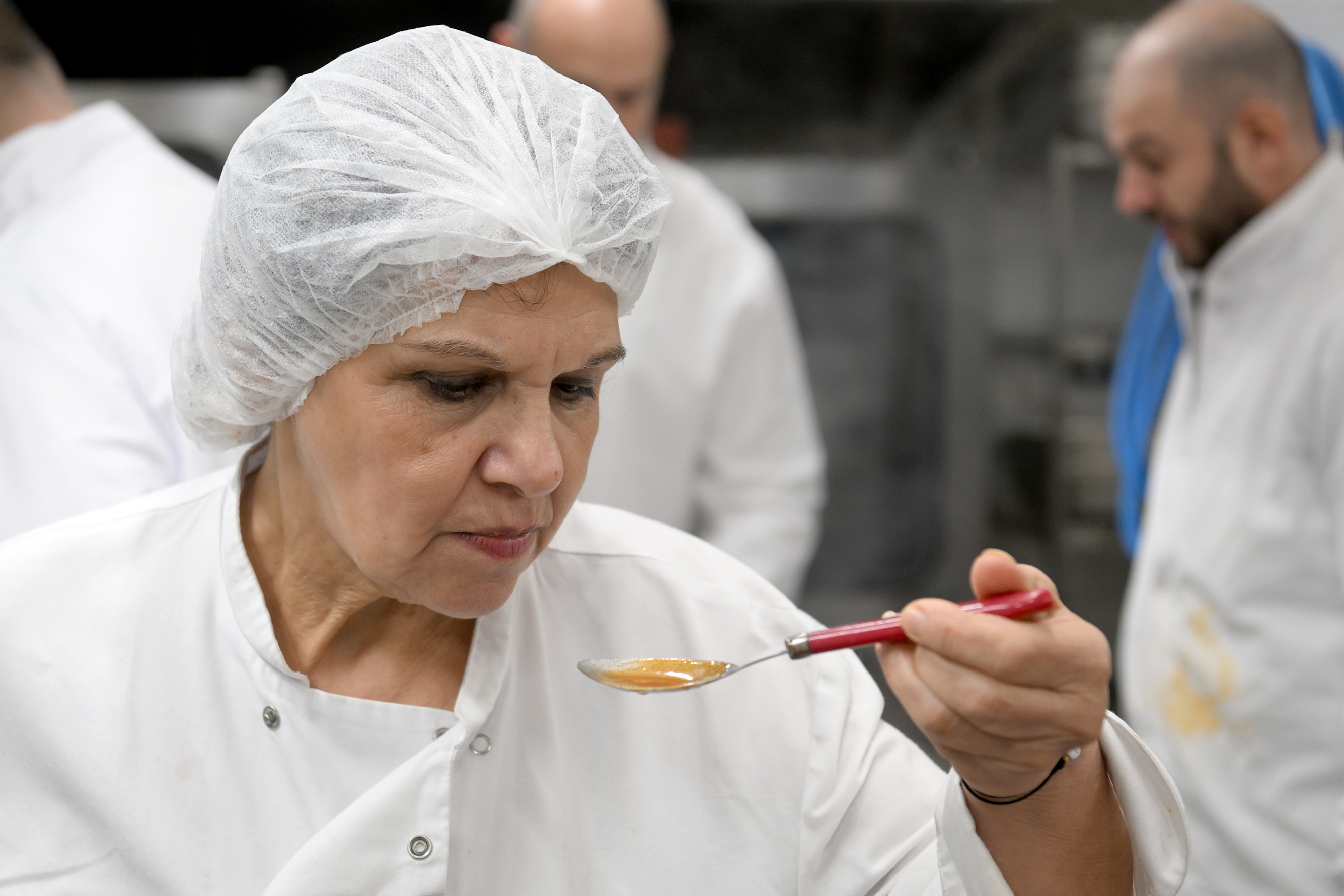 La cheffe Henriette Veronesi.