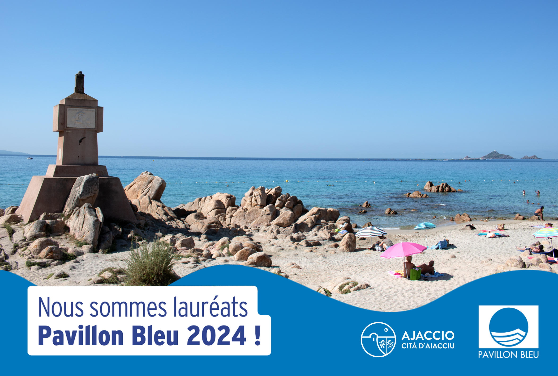 Les plages du Trottel et de la Terre Sacrée labellisées Pavillon Bleu 2024