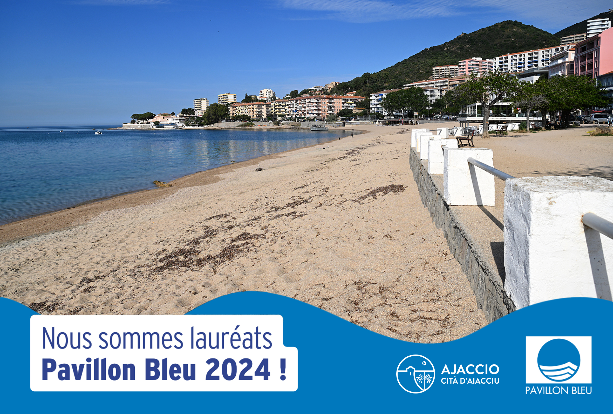 Les plages du Trottel et de la Terre Sacrée labellisées Pavillon Bleu 2024