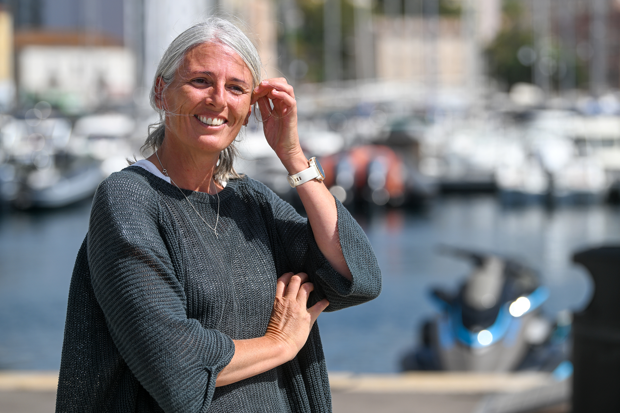 Anne-Christine Turck, cheffe du Littoral et Espaces Naturels, Direction de l’Environnement, du Végétal et du Littoral de la Ville d’Ajaccio. Cette direction dépend de la Direction Général Adjointe, Environnement, Cadre de vie et Attractivité.