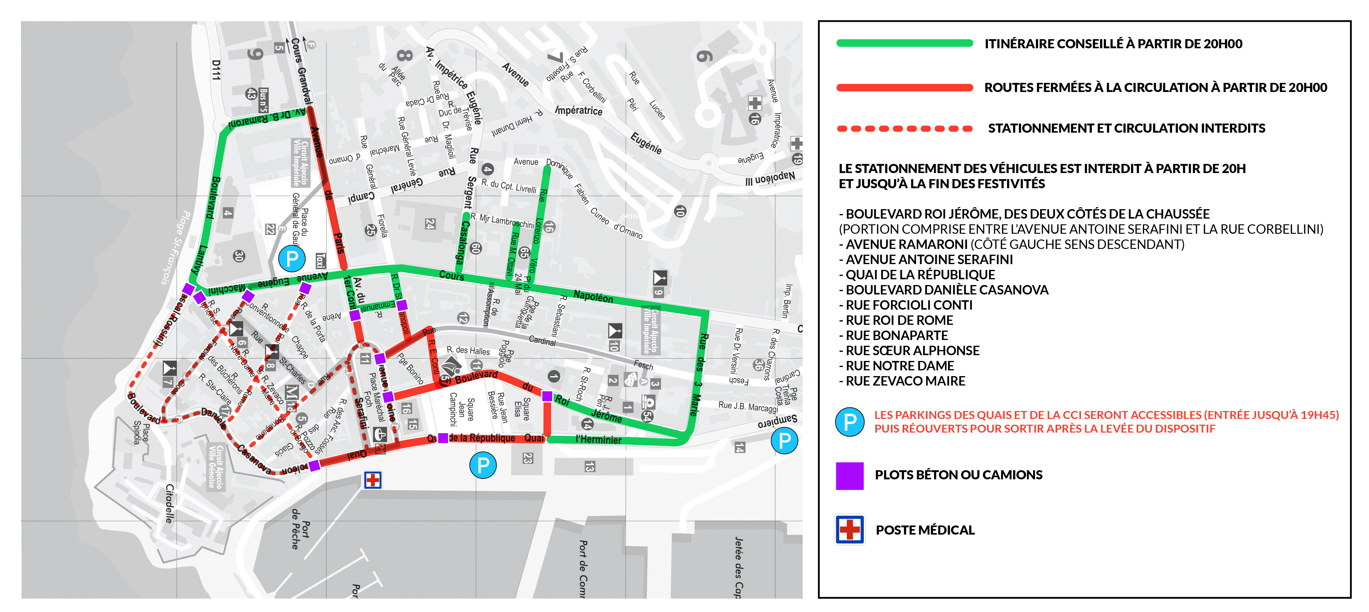 Le 14 juillet à Ajaccio