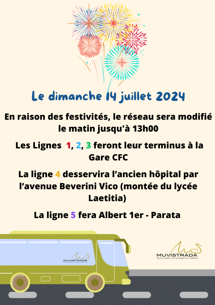 Le 14 juillet à Ajaccio