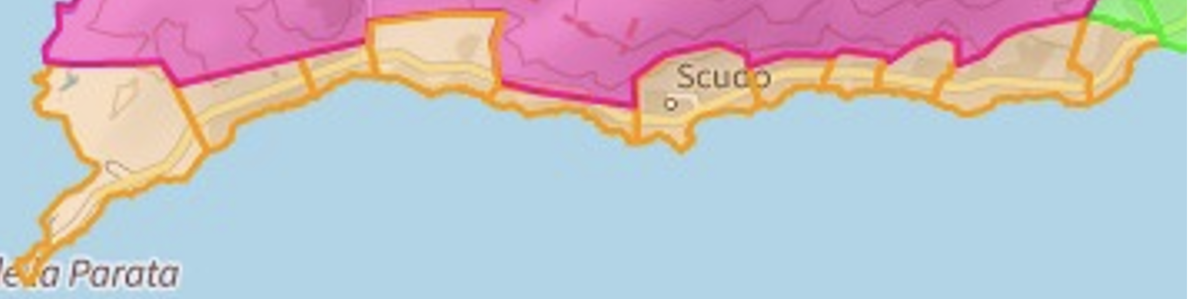 Adressage postal : secteur n°1 des Sanguinaires