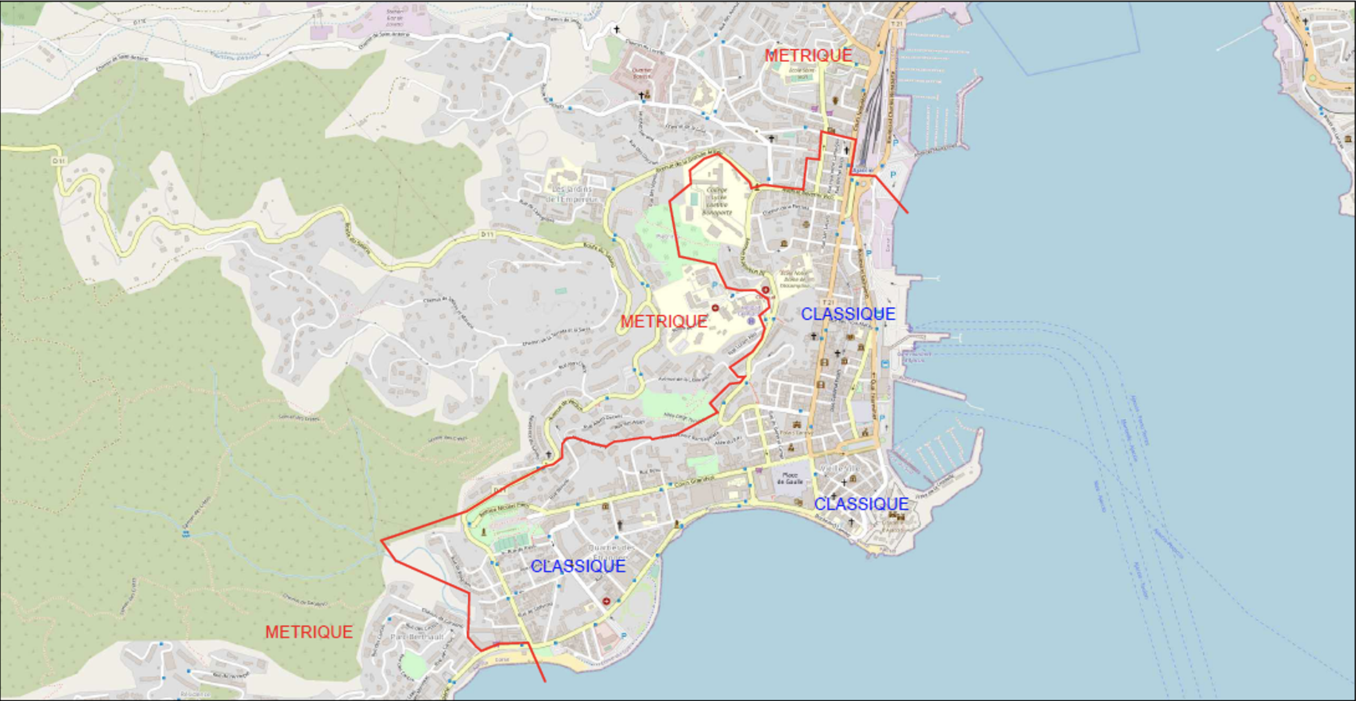 Adressage postal :  nouvelles dénominations pour 52 voies du secteur des Sanguinaires