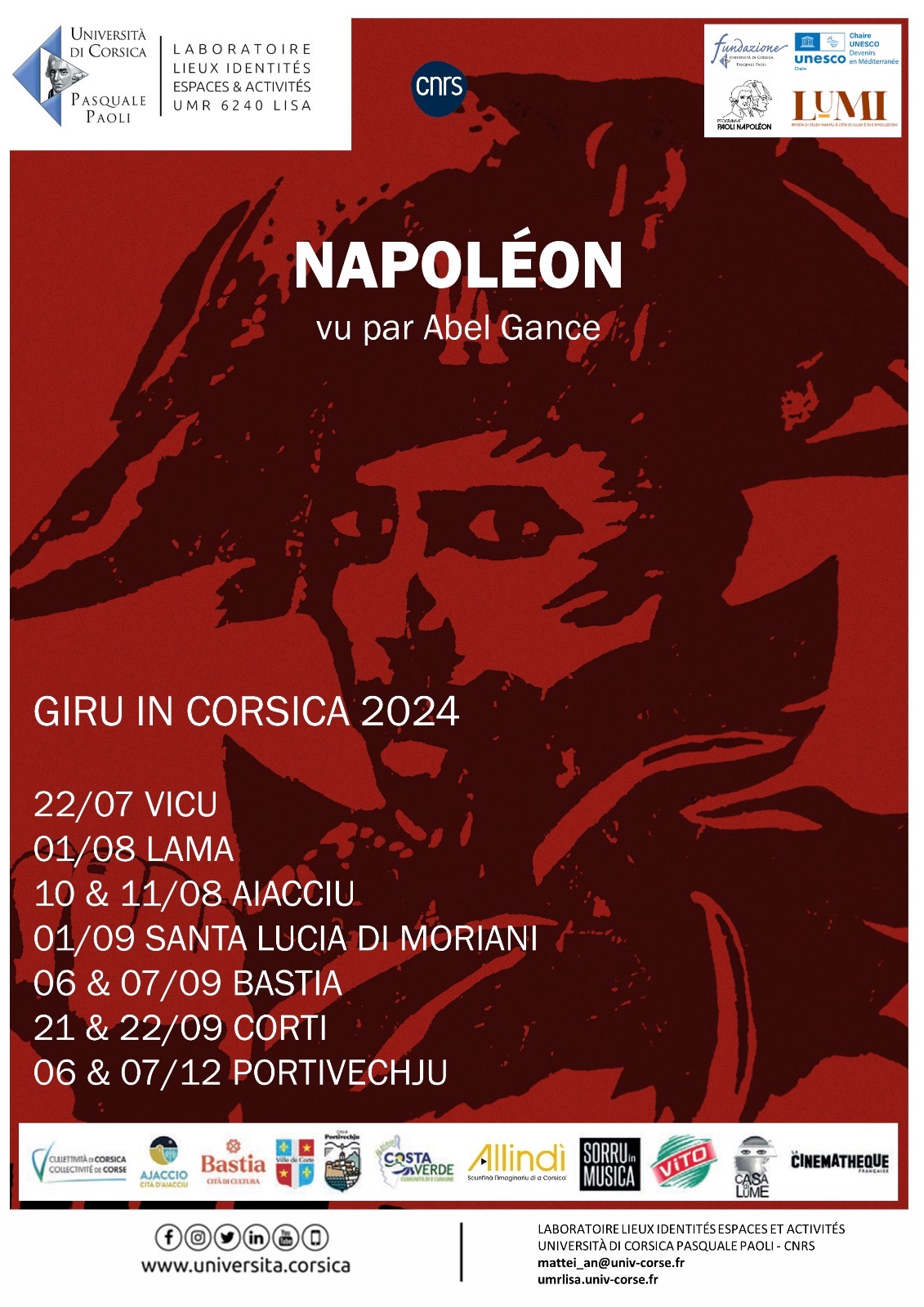 La tournée corse du "Napoléon d'Abel Gance"