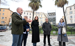 Visite du chantier de Requalification de la place Foch et de l’avenue du Premier consul