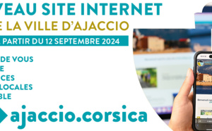 Découvrez le nouveau internet de la Ville d'Ajaccio
