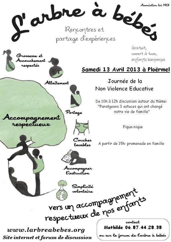 La journée de la non violence éducative en 2013, 10 ème édition.