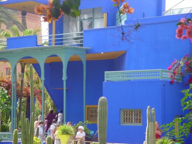 Blue house