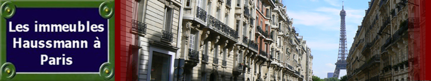 Paris et ses immeubles Haussmann