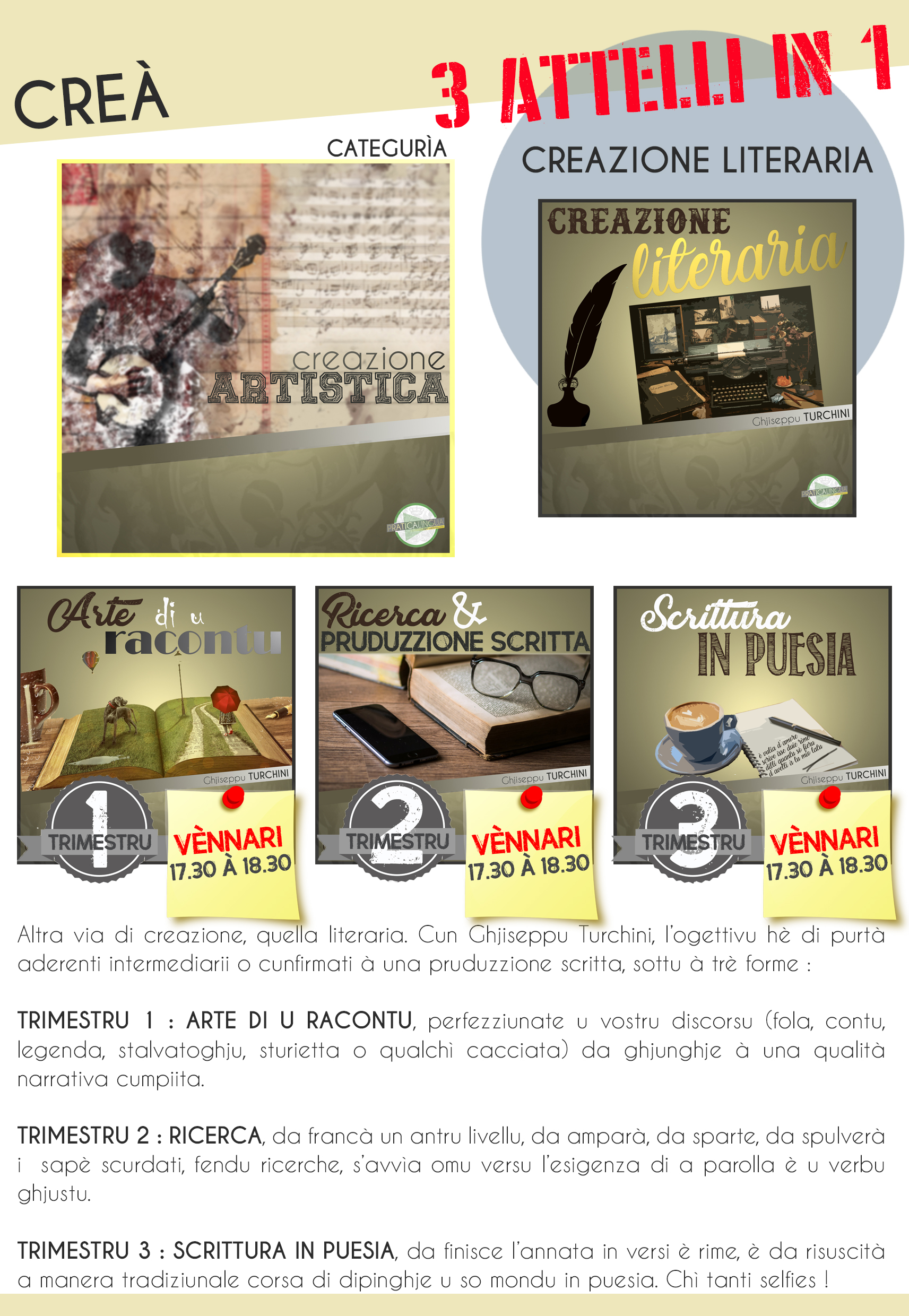 Catàlugu di furmazione 2018 - 2019 in PDF