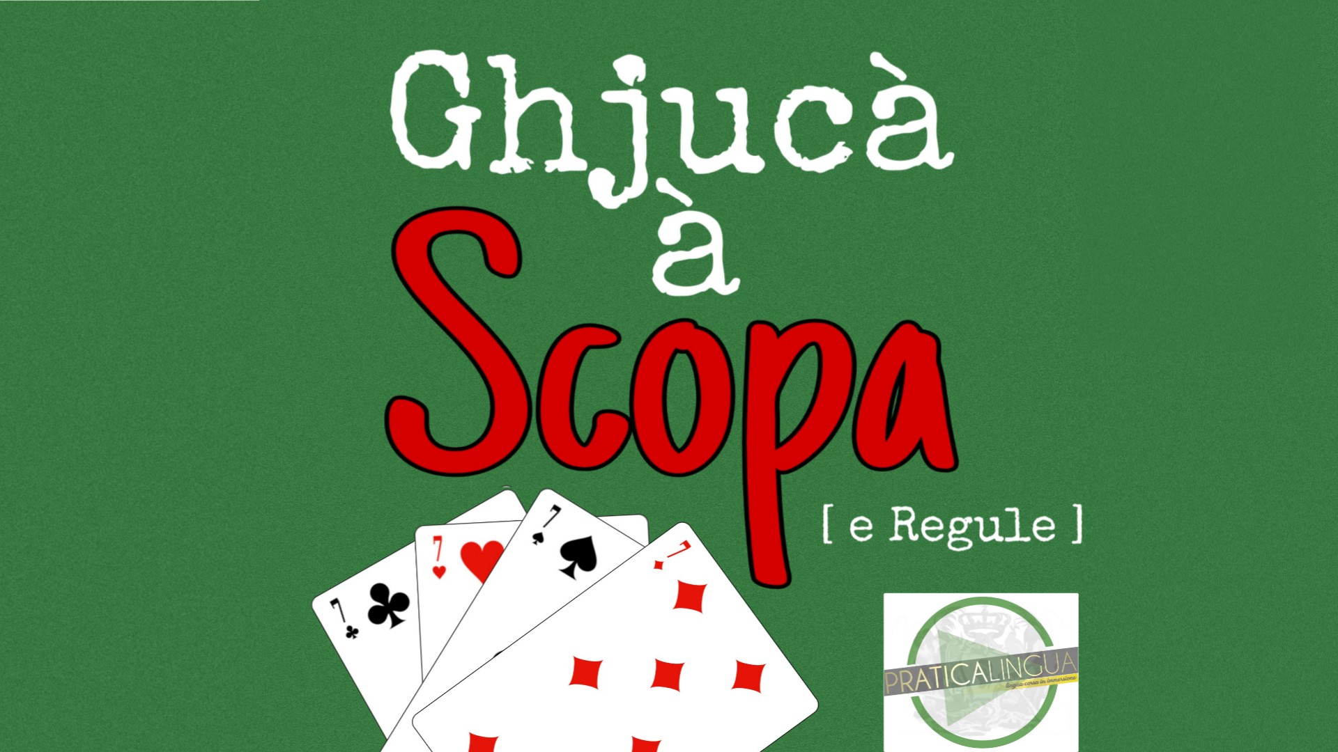 E regule di a SCOPA