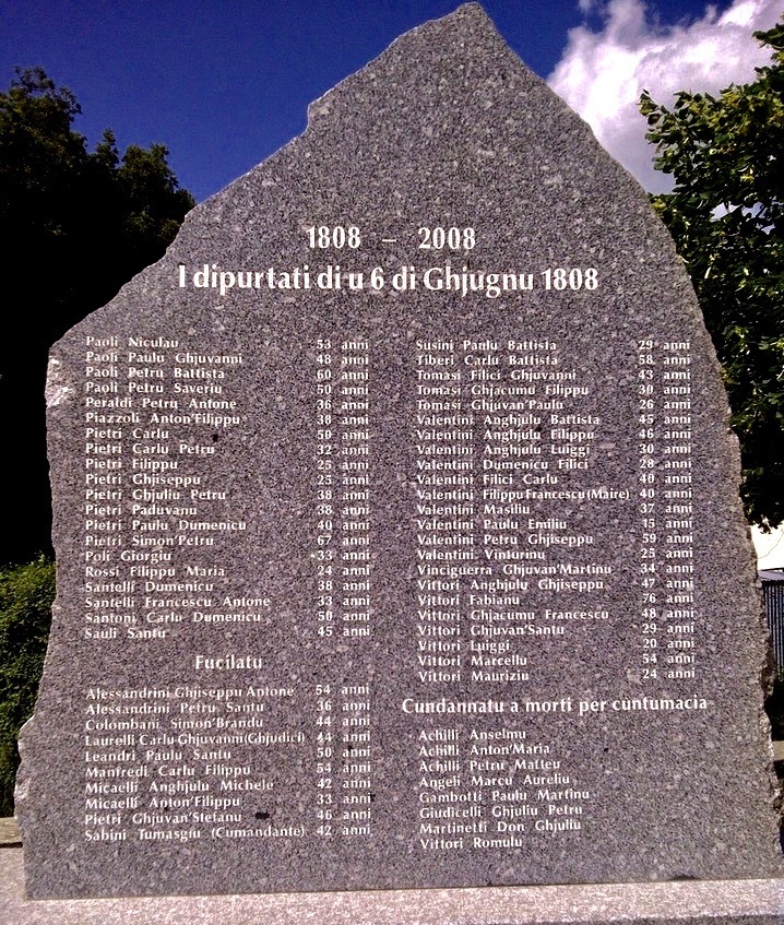 STORIA DI CORSICA: 1816 A Rivolta di u Fiumorbu è u Cummandante Poli