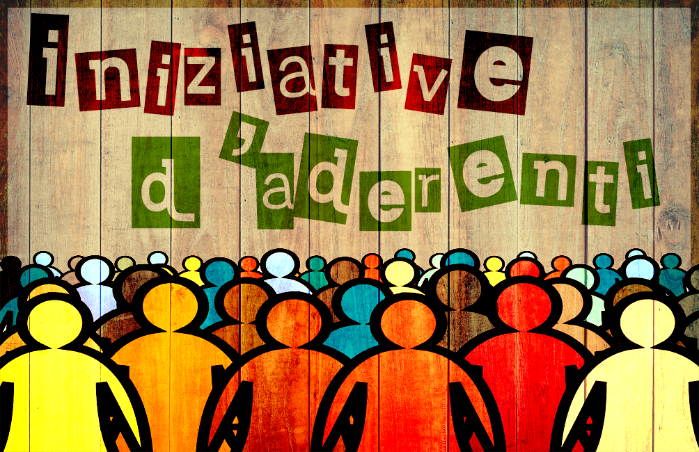 INIZIATIVE D'ADERENTI