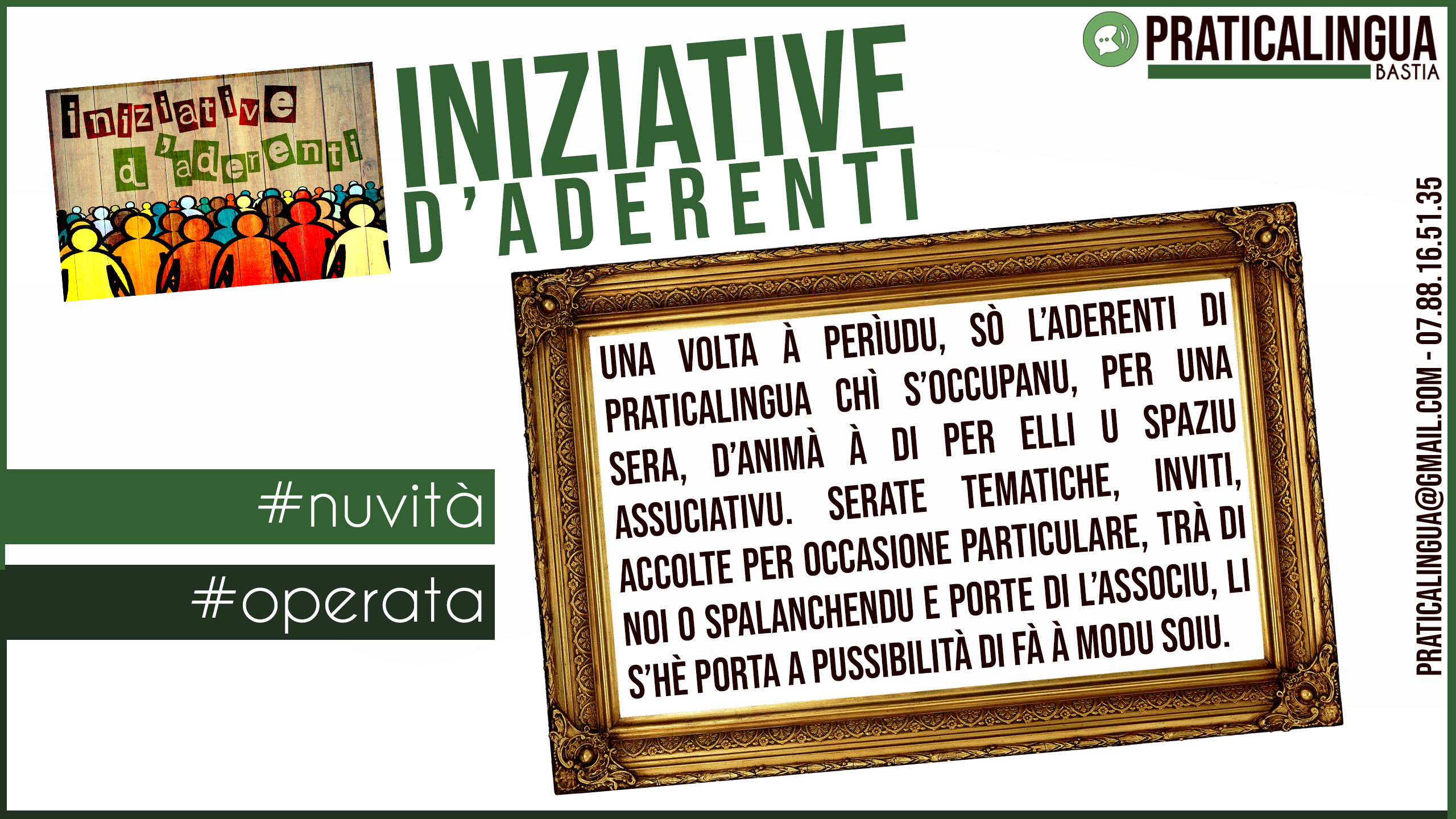 INIZIATIVE D'ADERENTI