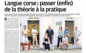 Articulu Corse-Matin di u 15 settembre 2016 da Julian Mattei