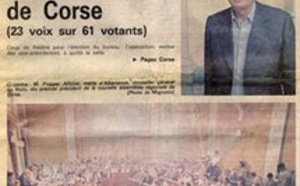 STORIA DI CORSICA : 1982, creazione di l'Assemblea di Còrsica