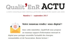 Qualit'EnR lance son nouveau rendez-vous digital à l'attention des Installateurs qualifiés dans les EnR