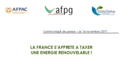 La France s'apprête à taxer une énergie renouvelable ! La France s'apprête à taxer une énergie renouvelable !