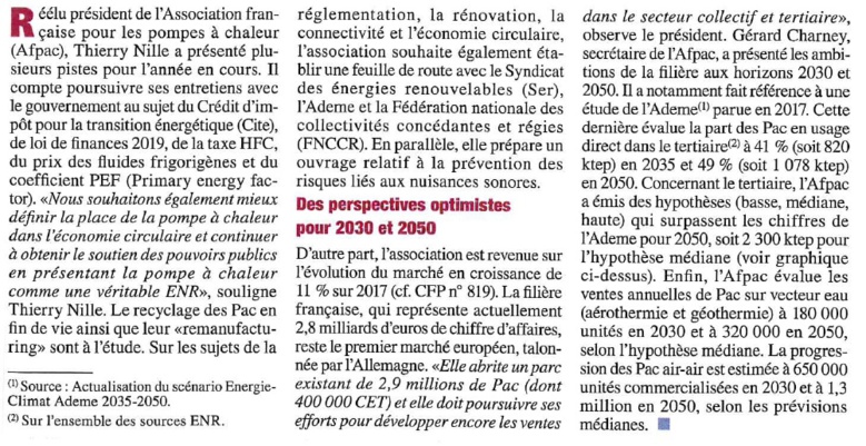L'AFPAC dans la presse