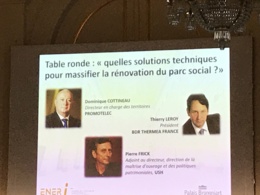 Quelles solutions techniques pour massiver la Rénovation du parc social ?